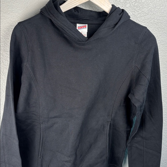 Soffe Black Sweatshirt Hoodie Casual Comfort, Small - Picture 4 of 5